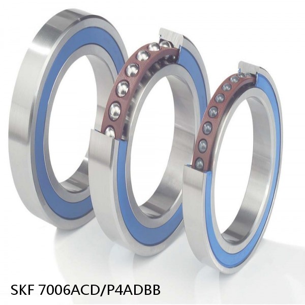 7006ACD/P4ADBB SKF Super Precision,Super Precision Bearings,Super Precision Angular Contact,7000 Series,25 Degree Contact Angle