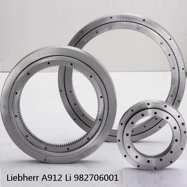 982706001 Liebherr A912 Li Slewing Ring