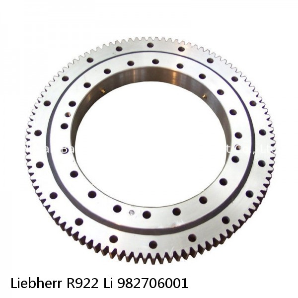 982706001 Liebherr R922 Li Slewing Ring